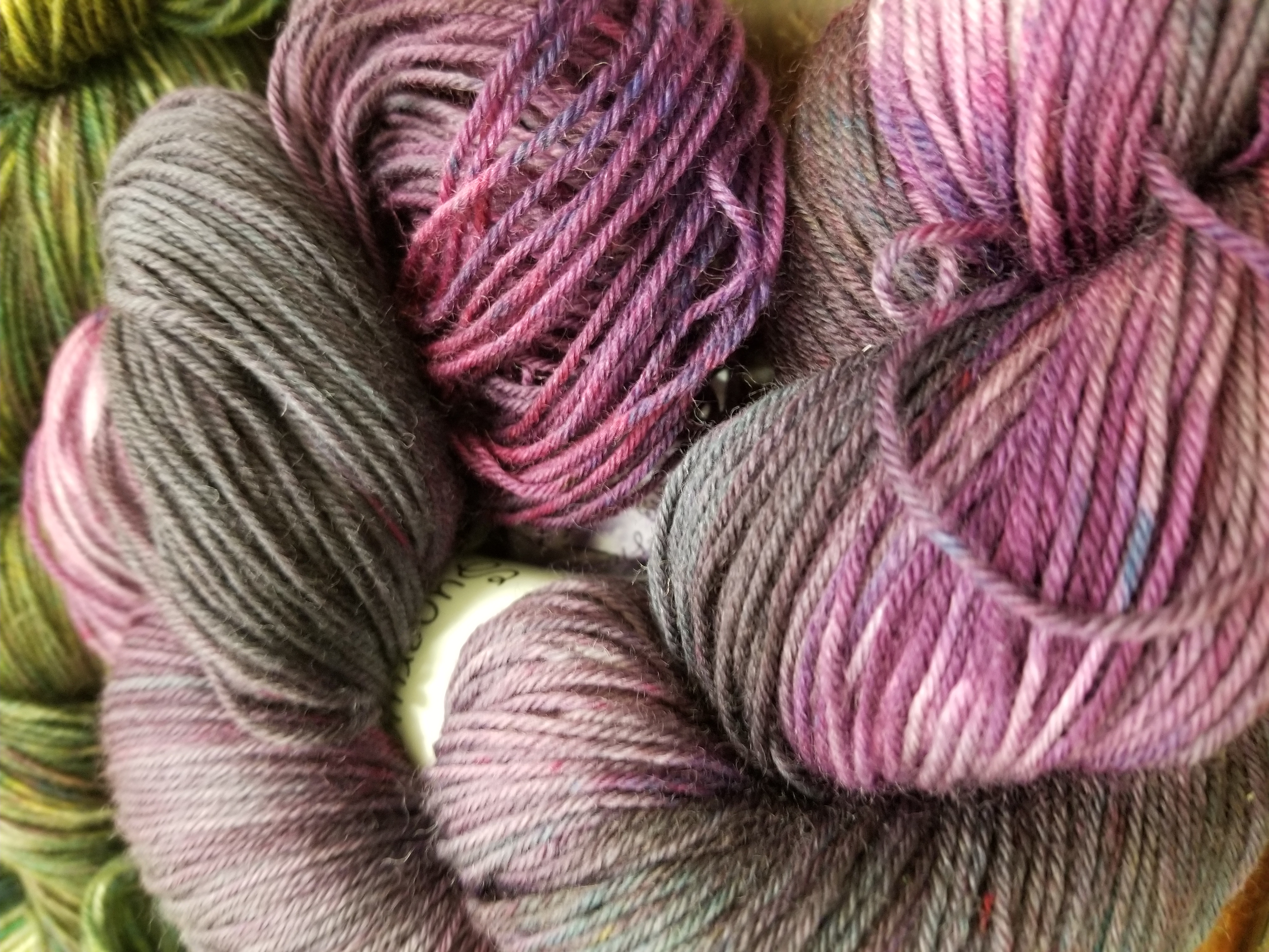 Bewitching Fibers Superwash Merino Fingering - Sugar Crush